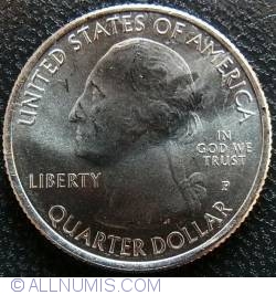 Quarter Dollar 2012 P - New Mexico Chaco Culture