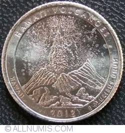 Image #1 of Quater Dollar 2012 P - Hawaii Vulcanoes