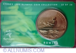 Image #1 of 5 Dollars 2000 - Sydney 2000 Olympics - 10 - Rowing