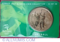 5 Dollars 2000 - Sydney 2000 Olympics - 12 - Handball
