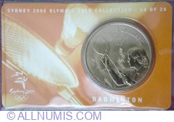Image #1 of 5 Dollars 2000 - Sydney 2000 Olympics - 14 - Badminton