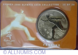Image #1 of 5 Dollars 2000 - Sydney 2000 Olympics - 15 - Fencing