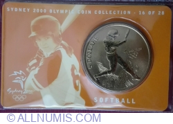 Image #1 of 5 Dolari 2000 - Sydney 2000 Olympics - 16 - Softball