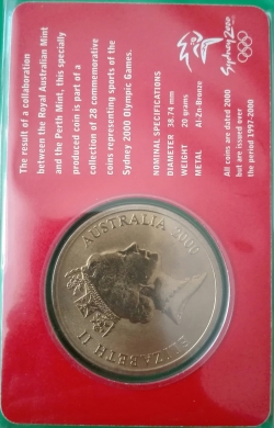 Image #2 of 5 Dolari 2000 - Sydney 2000 Olympics - 21 - Weightlifting