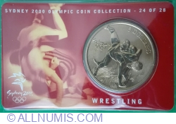 5 Dollars 2000 - Sydney 2000 Olympics - 24 - Wrestling
