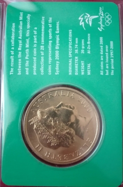 Image #2 of 5 Dollars 2000 - Sydney 2000 Olympics - 26 - Shooting