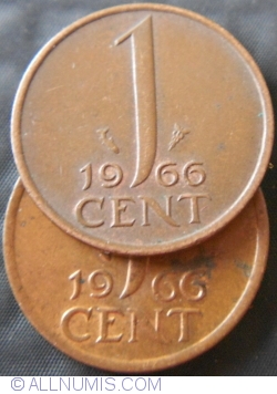1 Cent 1966 - Small Date