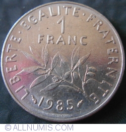 Image #1 of 1 Franc 1985