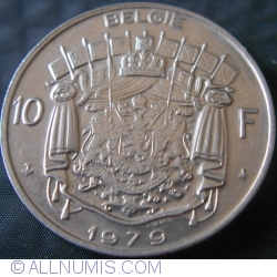 Image #1 of 10 Francs 1979 Belgie