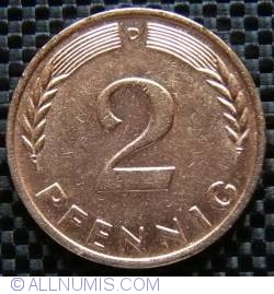2 Pfennig 1964 D