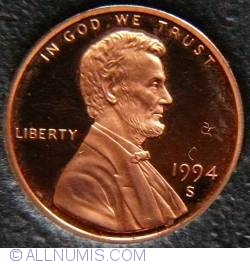 Image #2 of 1 Cent 1994 S
