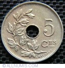 5 Centimes 1925 Belgique