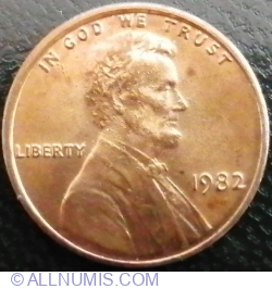 Image #2 of 1 Cent 1982