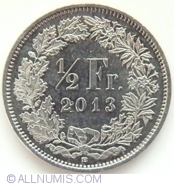 Image #1 of 1/2 Franc 2013