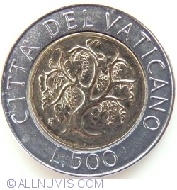 Image #1 of 500 Lire 1989 (XI)
