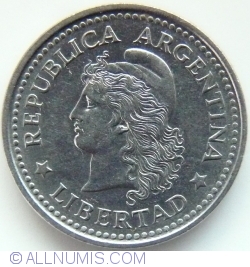 Image #2 of 20 Centavos 1958