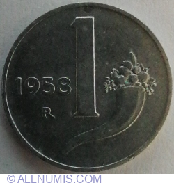 Image #1 of 1 Lira 1958