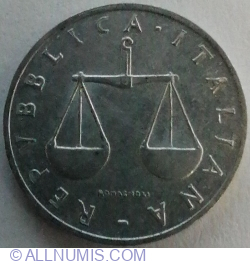 Image #2 of 1 Lira 1955