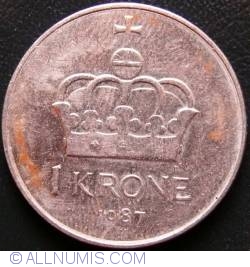 1 Krone 1987