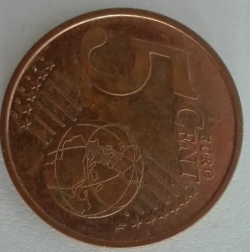 5 Euro Cent 2019 A