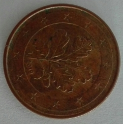 Image #2 of 5 Euro Cent 2019 A