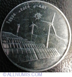 Image #2 of 10 Dinars 2024 (AH 445)
