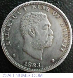1/4 Dollar 1883