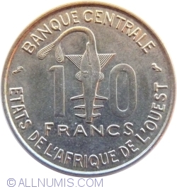 10 Francs 1970