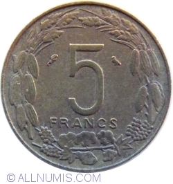 Image #1 of 5 Francs 1961