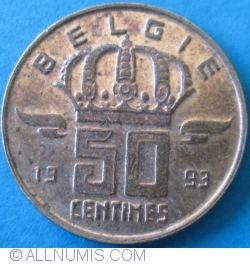 50 Centimes 1993 (België)