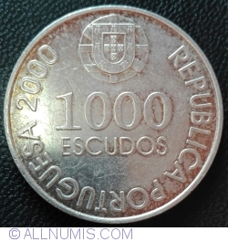 Image #1 of 1000 Escudos 2000 - João de Castro