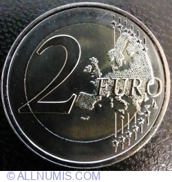 2 Euro 2025 - 100th anniversary of the birth of Miki Muster