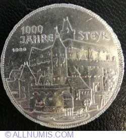 500 Schilling 1980 - 1000th Anniversary of Steyr