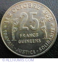 Image #1 of 25 Francs 1959