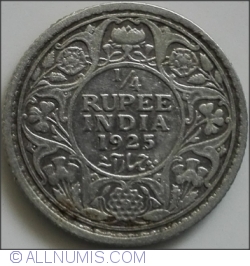 Image #1 of 1/4 Rupee 1925