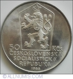 Image #1 of 50 Korun 1986 - Levoča