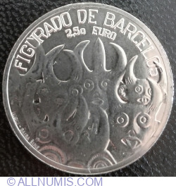 2.5 Euro 2016 - Figurado de Barcelos