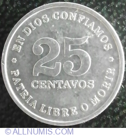 25 Centavos 1987