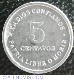 Image #1 of 5 Centavos 1987