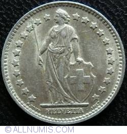 Image #2 of 1 Franc 1958