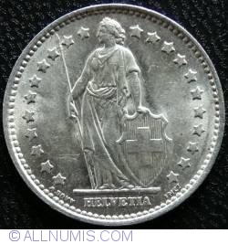 Image #2 of 1 Franc 1965
