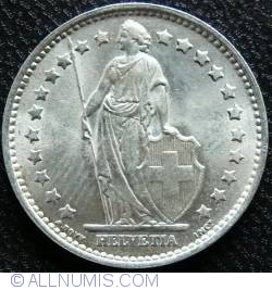 Image #2 of 1 Franc 1967