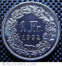 Image #1 of 1 Franc 1994 B