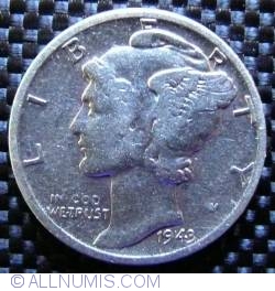 Image #2 of Dime 1943