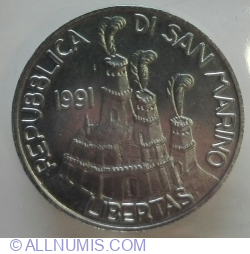 Image #2 of 10 Lire 1991 R