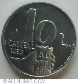 Image #1 of 10 Lire 1991 R