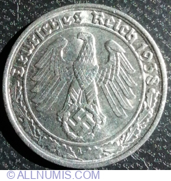50 Reichspfennig 1938 A