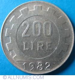 Image #1 of 200 Lire 1982