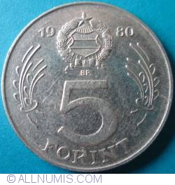 Image #1 of 5 Forint 1980