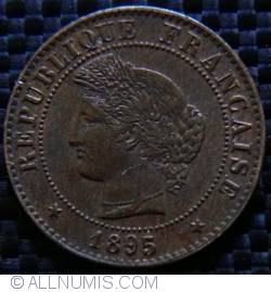 Image #2 of 1 Centime 1895 A